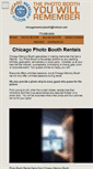 Mobile Screenshot of chicagomemorybooth.com